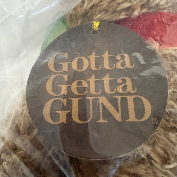 Gotta Getta Gund Bear F25724-1 Bearessence Plush Stuffed Animal Brown 14" NEW - Picture 4 of 7